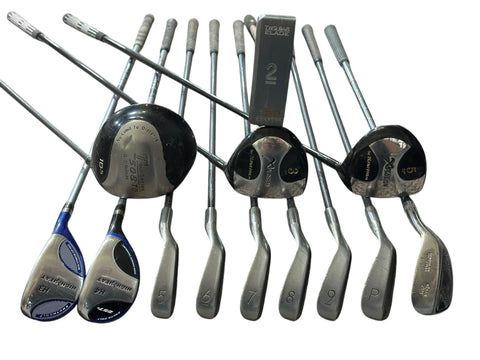Knuth Rife Men's Right Hand Golf Club Set +1.5" Sr Flex SET-013125T02