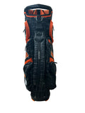 Ogio Cart Bag 14-Way Divider 9 Pockets Strap Handle Black/Orange