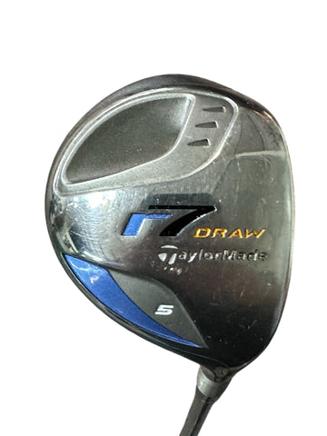 TaylorMade R7 Draw 18° 5 Wood Hyperlite Ladies Flex Shaft Black Widow Grip