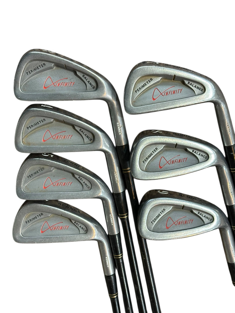 Kennex Infinity Irons 3-9 Infinity Stiff Flex Shafts Kennex Grips