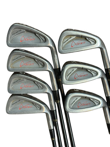 Kennex Infinity Irons 3-9 Infinity Stiff Flex Shafts Kennex Grips