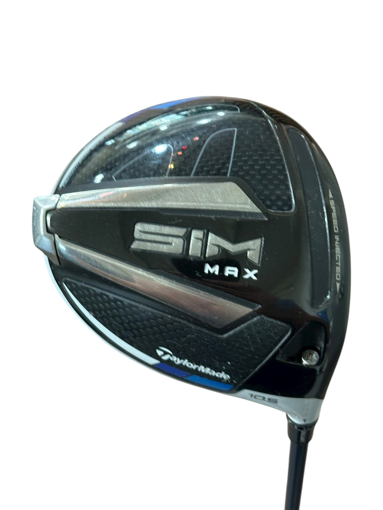 TaylorMade Sim Max 10.5° Driver Ventus 6 R Flex Shaft Golf Pride Z Grip