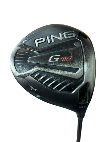 Ping G410 10.5° Driver Fujikura Fuel 60g R Flex Shaft Golf Pride Tour Velvet Grip