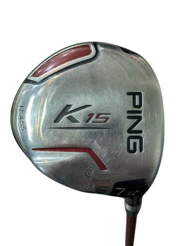 Ping K15 22° 7 Wood TFC 149 Regular Flex Shaft Ping Grip