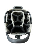 Tour Gear Cart Bag 14-Way Divider 9 Pockets Strap Handle Rain Hood Black