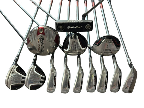 TaylorMade Adams Tiger Shark MRH Golf Club Set R Flex SET-060325T01
