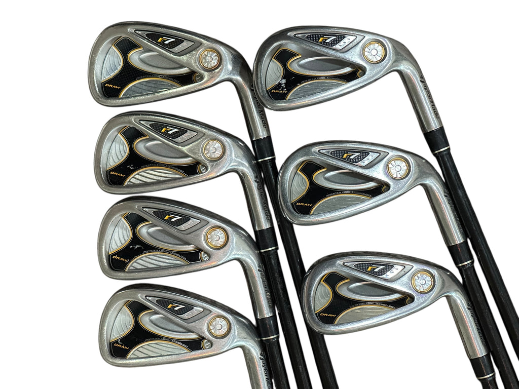 TaylorMade R7 Draw Iron Set 4-PW REAX 55g R Flex Shafts TaylorMade Grips