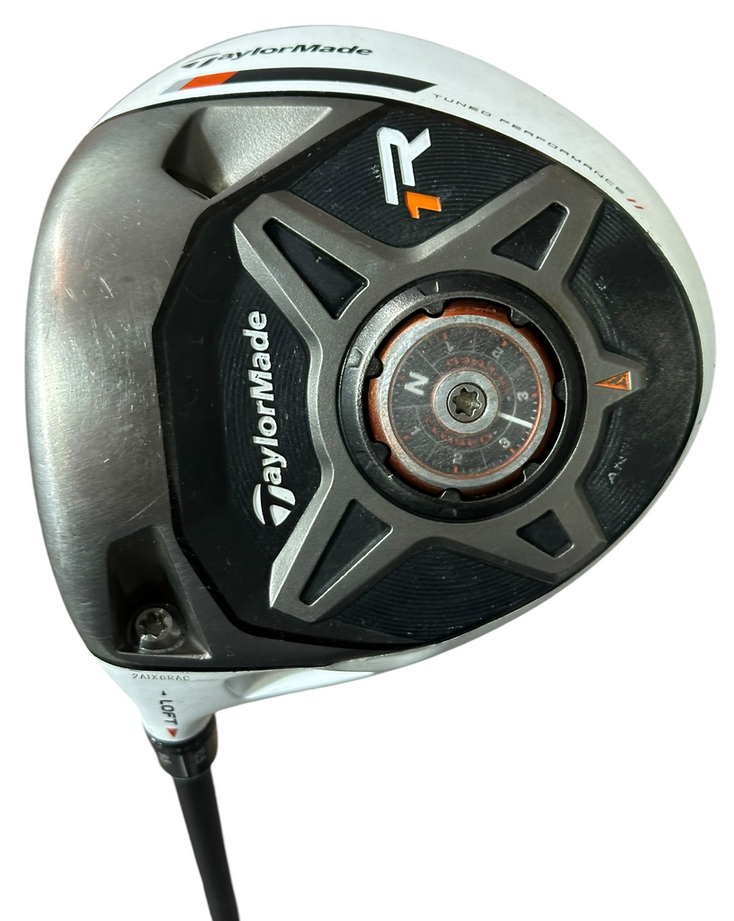 TaylorMade LH R1 8°-12° Driver RIP Phenom 55g S Flex Shaft TaylorMade FCT Grip