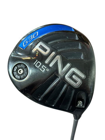 Ping G30 10.5° Driver Diamana 60g R Flex Shaft True Temper Icon Grip