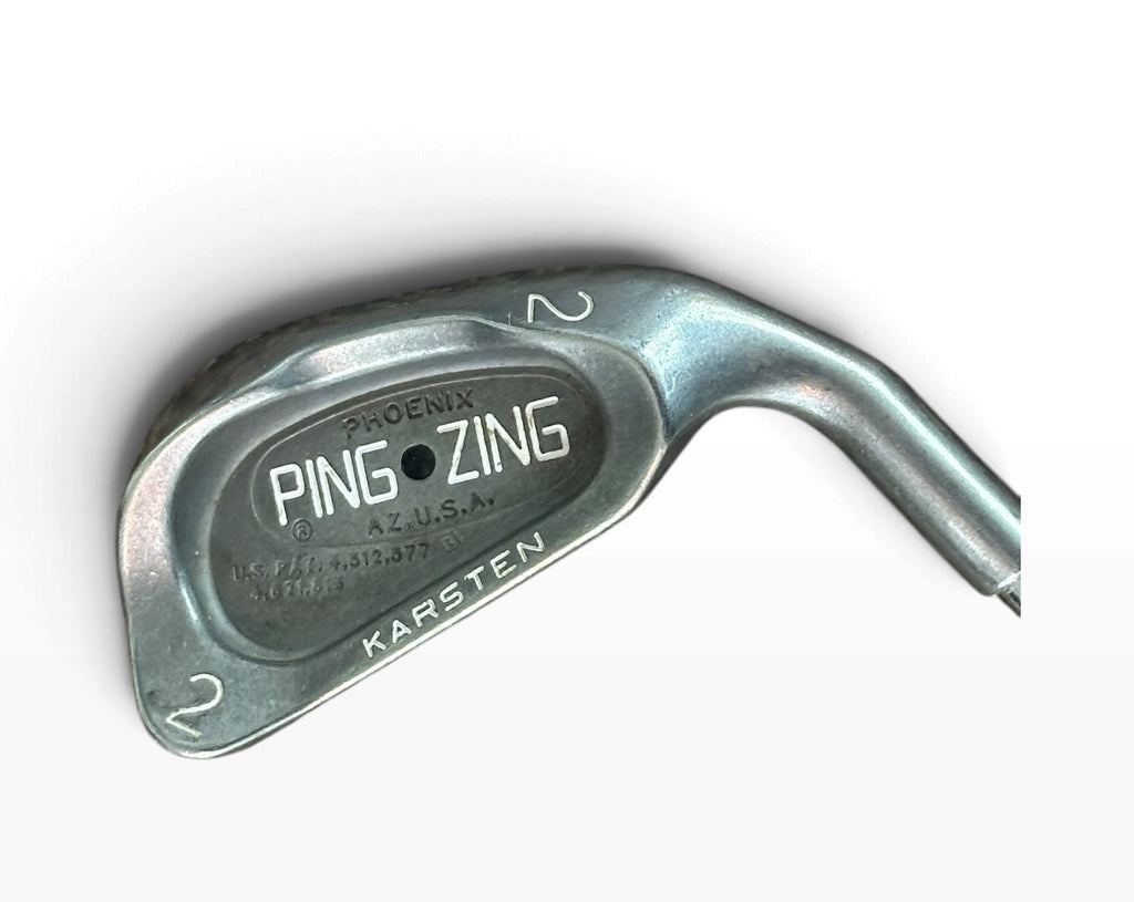Ping Zing Black Dot 2 Iron Karsten JZ Stiff Flex Shaft Ping Grip