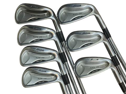 Mizuno MX-25 Hemi Cog Irons 4-PW Project X 6.0 S Flex Shafts GP MCC Grips