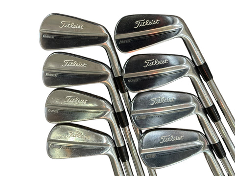 Titleist 714 MB Forged Iron Set 3-PW KBS Tour S Flex Shafts GP M580 Grips