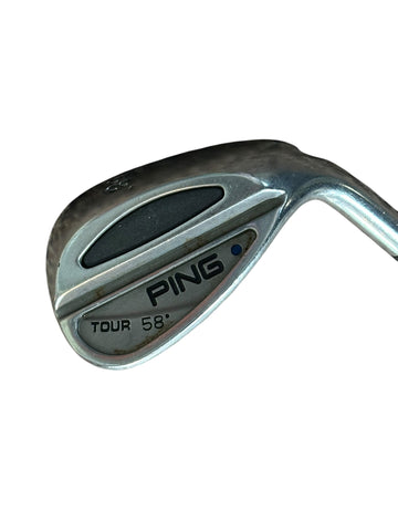 Ping Tour 58° Blue Dot LW Pro Force 95 Gold R Flex Shaft GP Tour Velvet Grip