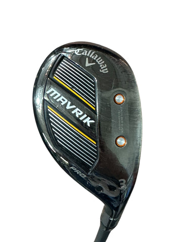 Callaway Mavrik Pro 20° 3 Hybrid Catalyst 75 6.0 S Flex Shaft GP MCC +4 Grip