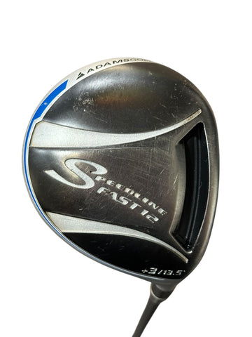 Adams Speedline Fast 12 13.5° +3 Wood Pro Launch 65g R Flex Shaft Sonar Grip