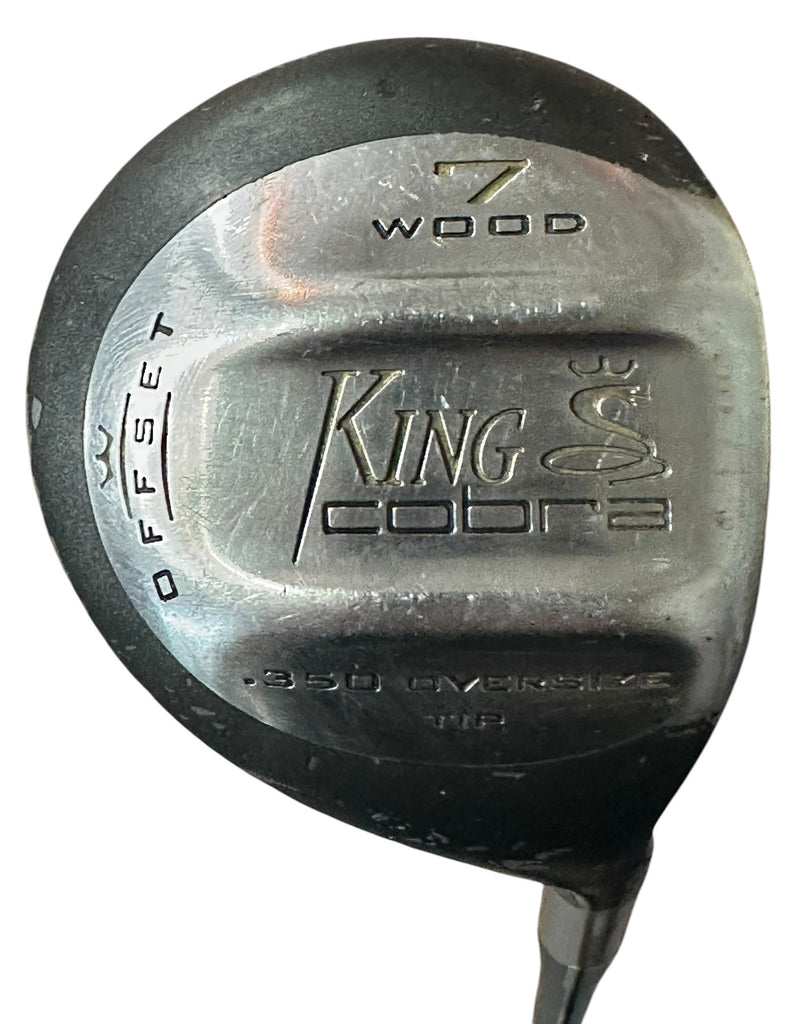 Cobra King Cobra Offset 7 Wood EI-70 Stiff Flex Shafts Golf Pride Tour Wrap Grip