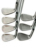 Cobra Dark Speed Iron Set 5-GW KBS Tour Lite R Flex Shafts Crossline Grips