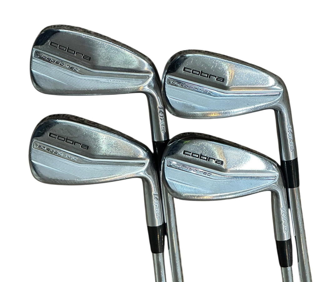 Cobra King Forged Tec Irons 7-PW KBS S Taper 120 S Flex Shafts