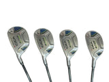 Adams LH Idea A7OS Max Hybrid Set 3-6 Pro Launch Axis S Flex Shafts Adams Grips