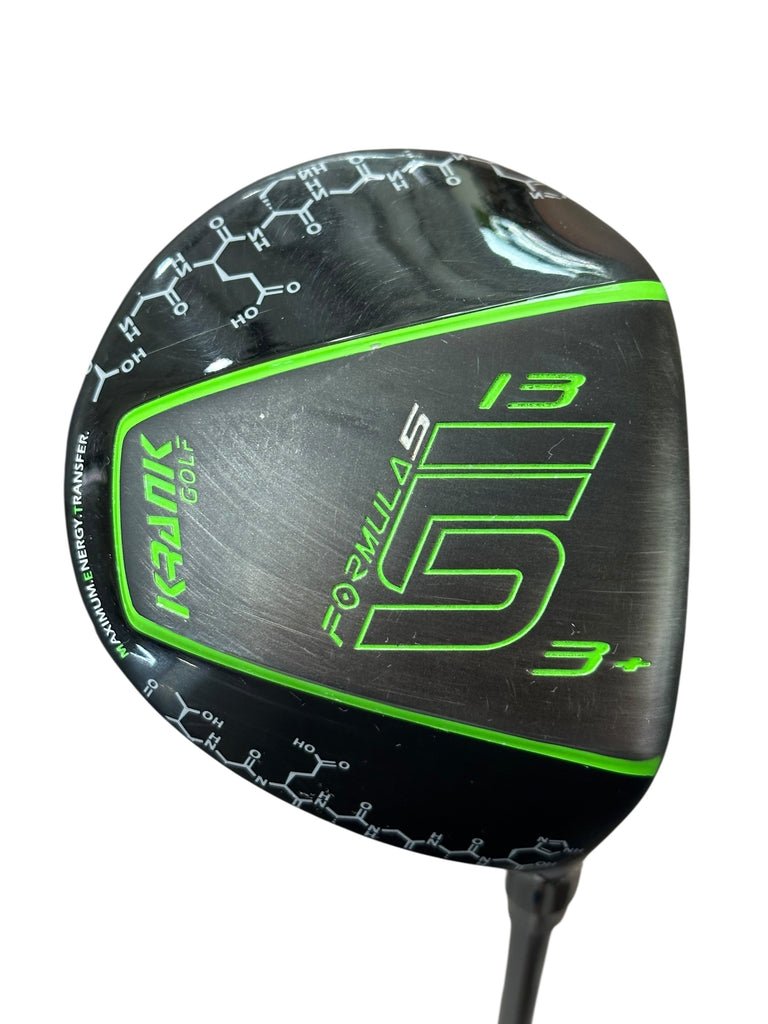 Krank Formula 5 13° 3+ Wood Fujikura Inertia R Flex Shaft Pure Grip