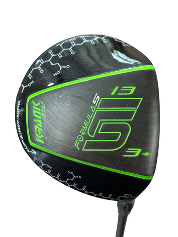 Krank Formula 5 13° 3+ Wood Fujikura Inertia R Flex Shaft Pure Grip