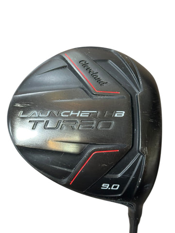 Cleveland Launcher HB Turbo 9° Driver Miyazaki 5 R Flex Shaft Crossline Grip
