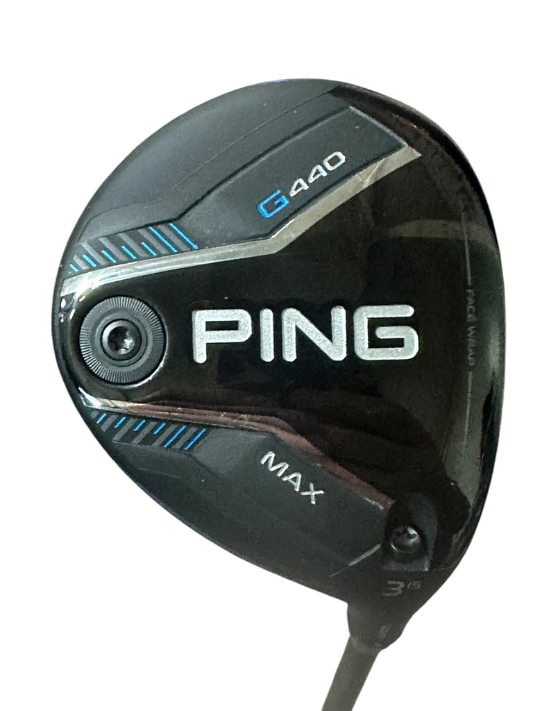 Ping G440 Max 15° 3 Wood Alta CB 65g Stiff Flex Shaft Golf Pride Tour Velvet Grip