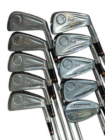 Wilson Staff 1975 Dynapower Iron Set 2-PW, SW Ultralite R Flex Shafts