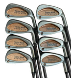TaylorMade Burner Oversize Iron Set 3-PW 80 Plus R Flex Shafts Bubble Grips