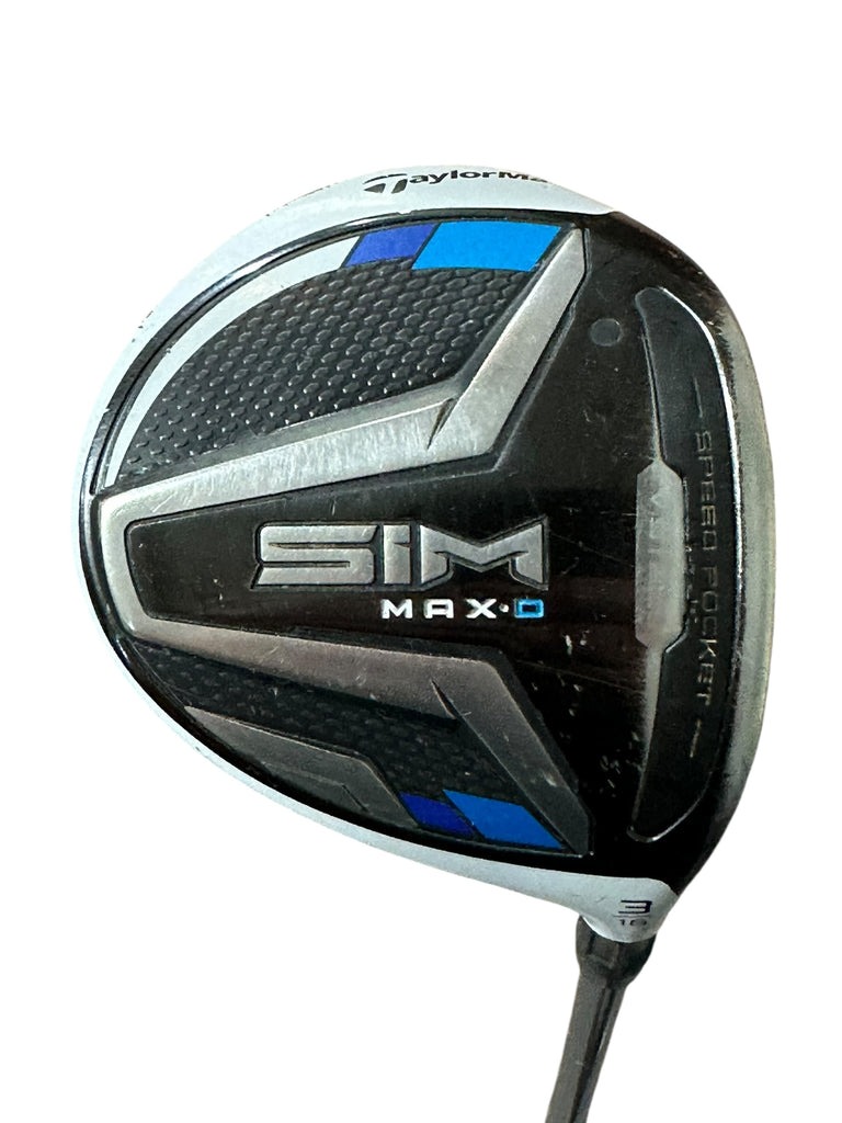 TaylorMade Sim Max D 16° 3 Wood Helium SF3FW R Flex Shaft MCC +4 Grip