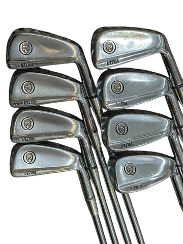 Walter Hagen Ultra Iron Set 3-PW 37.5" Ultra R Flex Shafts Walter Hagen Grips