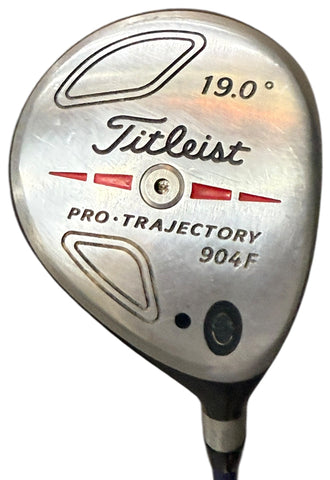 Titleist 904F 19° 5 Wood YS-6 FW+ Stiff Flex Shaft Golf Pride Tour Velvet Grip
