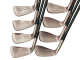 PGA T-Line BeCu Iron Set 3-10 PGA Sr Flex Shafts GP Tour Wrap Grips