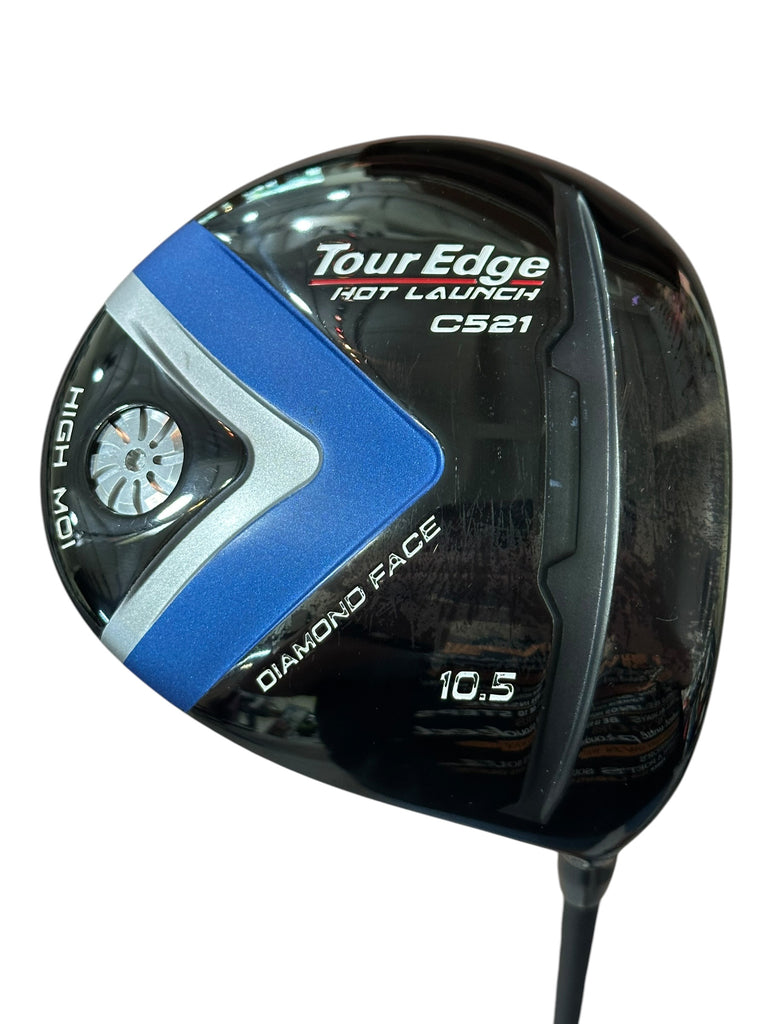 Tour Edge Hot Launch C521 10.5° Driver Rogue 60g R Flex Shaft Tour Velvet Grip