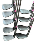 Sub 70 659 CB Black Forged Iron Set 5-PW 287 Wedges KBS R Flex Shafts Crossline Grips