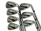 Callaway Mavrik Irons 5-AW Catalyst 55g 5.0 R Flex Shafts GP Tour Velvet Grips