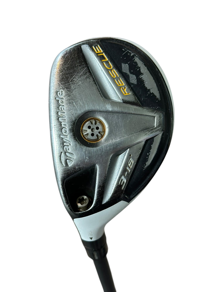 TaylorMade LH Rescue 18° 3 Hybrid Aldila RIP 65g S Flex Shaft GP MCC +4 Grip