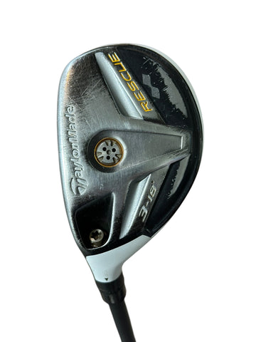 TaylorMade LH Rescue 18° 3 Hybrid Aldila RIP 65g S Flex Shaft GP MCC +4 Grip