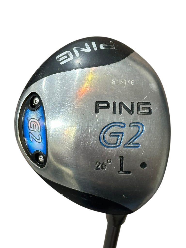 Ping G2 26° L Wood TFC100 Regular Flex Shaft Golf Pride Tour Wrap Grip