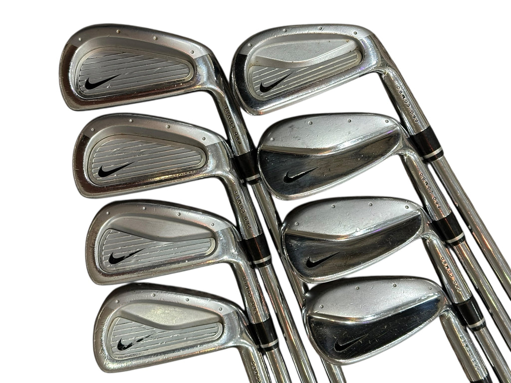 Nike Forged Pro Combo Iron Set 3-PW Speed Step S Flex Shafts GP MCC Grips
