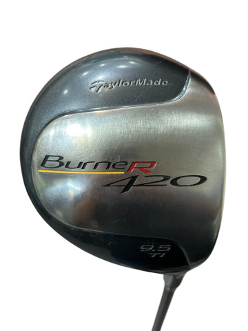 TaylorMade Burner 420 9.5° Driver Burner Lite 60g S Flex Shaft TaylorMade Grip