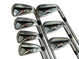Callaway X Hot Pro Iron Set 4-9/AW NO PW Project X 95 5.5 Regular Flex Shafts