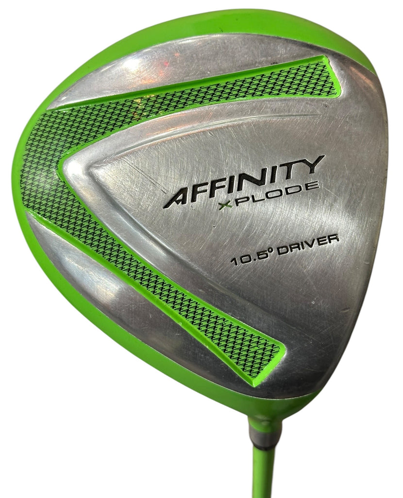 Affinity X Plode 10.5° Driver Live Wire Uniflex Shaft Golf Pride Tour Wrap Grip