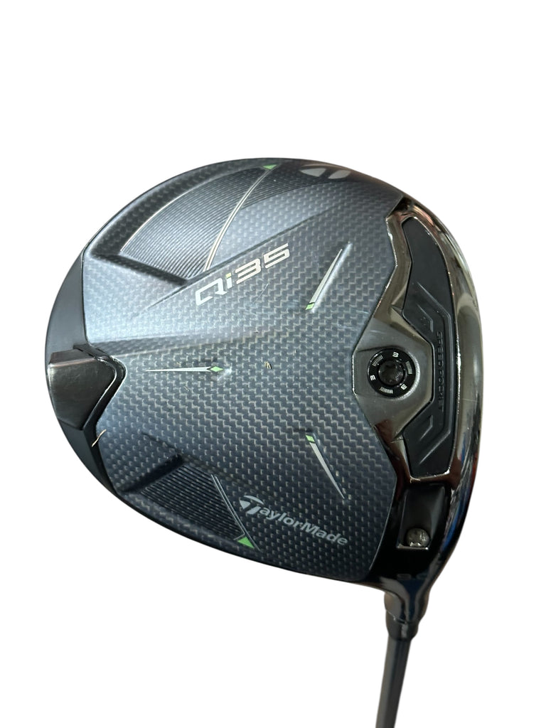 TaylorMade Qi35 9° Driver Helium 5F3 Regular Flex Shaft GP CP2 Wrap Grip