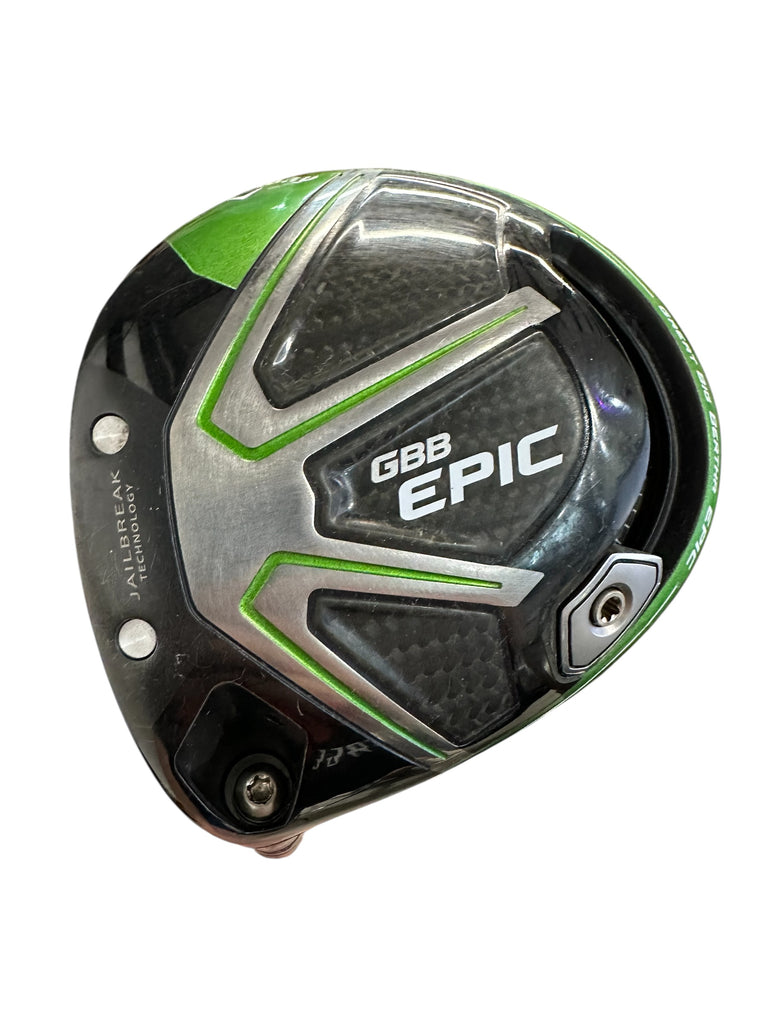 Callaway LH GBB Epic 10.5° Driver Hzrdus 55g 5.5 R Flex Shaft GP CP2 Wrap Grip