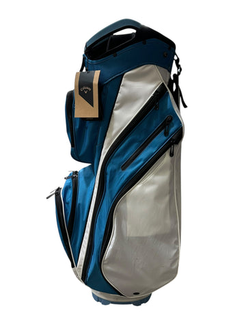Callaway Org 14 Cart Bag 14-Way Divider 9 Pockets Strap Handle Rain Hood