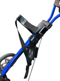 Bag Boy Express LS 3 Wheel Collapsable Golf Bag Push Cart