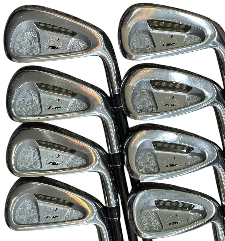 TaylorMade RAC LT Iron Set 3-PW TaylorMade LT S Flex Shafts TaylorMade Grips