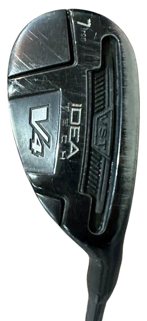 Adams Idea Tech V4 7 Hybrid Iron Bassara 65g Stiff Flex Shaft Winn Dri•Tac Grip