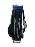Mizuno Stand Bag 7-Way Divider 5 Pockets Harness Handle Rain Hood